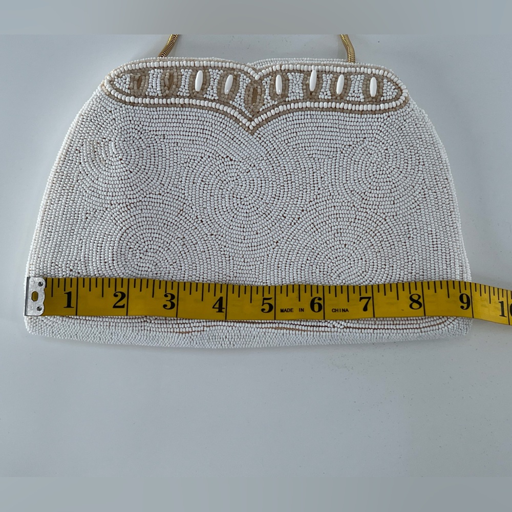 Vintage Saks Fifth Avenue Beaded Purse - Picture 13 of 14